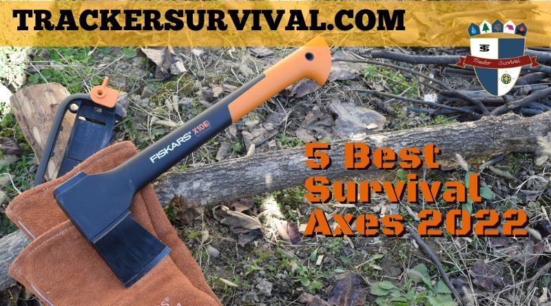 The 5 Best Survival Axes , Fiskars X10 With Sheath.