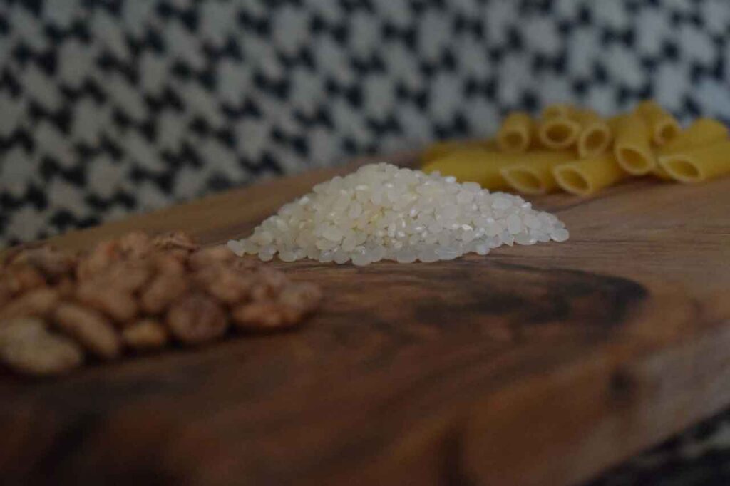 Survival Foods on a Budget,  and Pasta on a Wooden Board