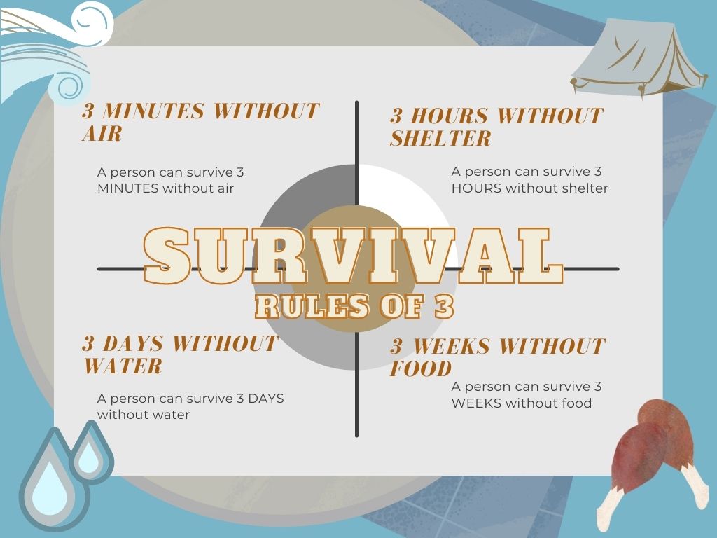 An Inforgram with the Survival Rules of 3