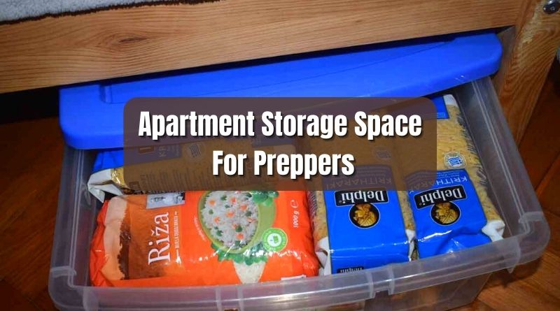 Apartment Storage Space For Preppers.