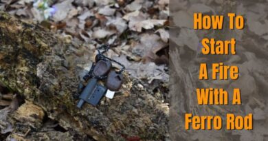How To Start A Fire With A Ferro Rod