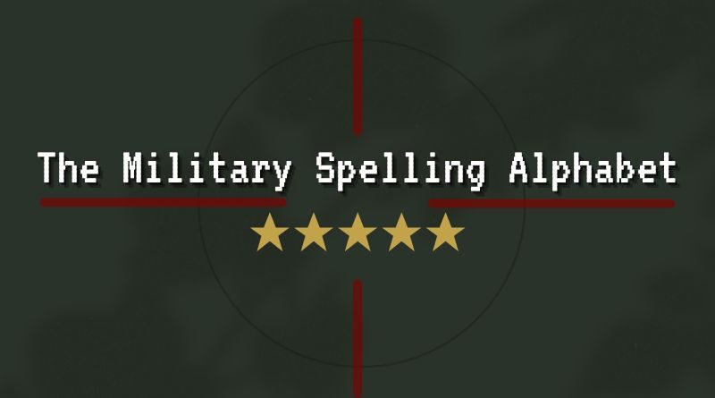 Military Spelling Alphabet