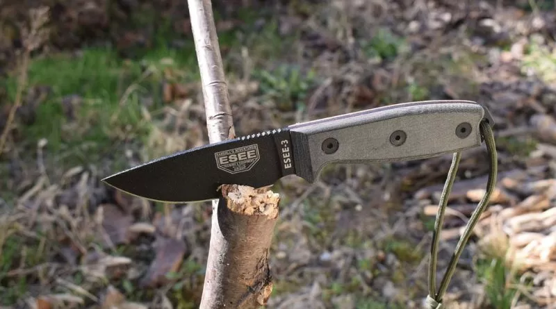 ESEE Knives 3P-MB Fixed Blade Knife