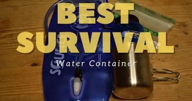 Best Survival Water Container.