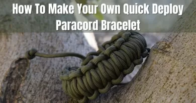 How To Make Your Own Quick Deploy Paracord Bracelet.