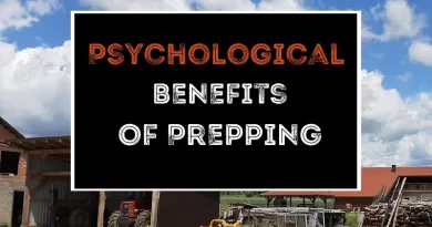 Psychological Benefits Of Prepping.